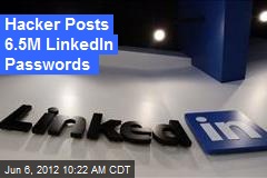 Hacker Posts 6.5M LinkedIn Passwords