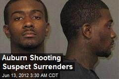 Auburn Shooting Suspect Surrenders