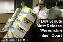 Boy Scouts Must Release &#39;Perversion Files&#39;: Court