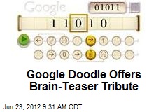 Google Doodle Offers Brain-Teaser Tribute