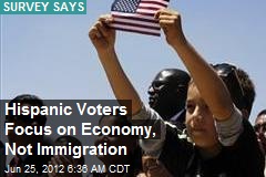 Hispanic Voters Focus on Economy, Not Immigration