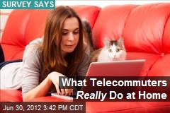 What Telecommuters Really Do at Home