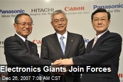 Electronics Giants Join Forces