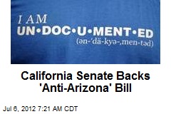 California Senate Backs &#39;Anti-Arizona&#39; Bill