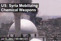 US: Syria Mobilizing Chemical Weapons