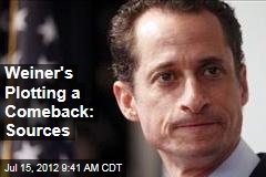 Weiner&#39;s Plotting a Comeback: Sources
