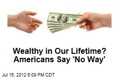 Wealthy, in Our Lifetime? Americans Say &#39;No Way&#39;