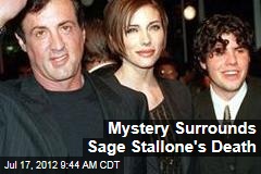 Mystery Surrounds Sage Stallone&#39;s Death