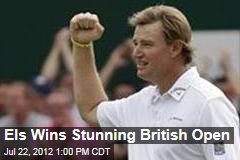 Els Wins Stunning British Open