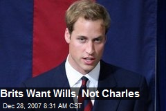 Brits Want Wills, Not Charles