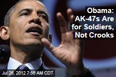 Obama: Let&#39;s Find Consensus on Gun Control