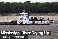 Mississippi River Drying Up