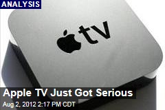 Apple TV Just Got Serious