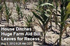 House Ditches Huge Farm Aid Bill, Leaves for Recess
