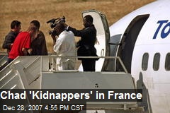 Chad 'Kidnappers' in France