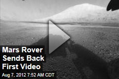 Mars Rover Sends Back First Video, Pics