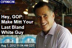 Hey, GOP: Make Mitt Your Last Bland White Guy