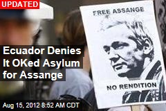 Report: Ecuador to Grant Asylum to Assange