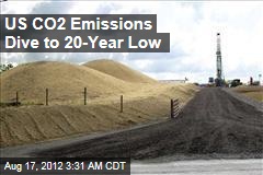 US CO2 Emissions Dive to 20-Year Low