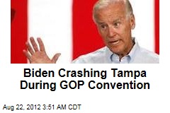 Biden Crashing Tampa During GOP Convention