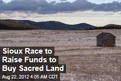 Sioux Race to Raise Funds to Buy Sacred Land