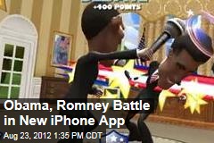 Obama, Romney Battle in New iPhone App