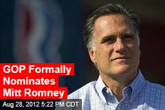 States&#39; Roll Call: Romney Is Formal Nominee