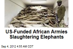 US-Funded African Armies Slaughtering Elephants