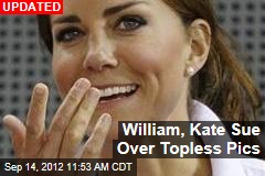 French Mag Prints Topless Kate Pics