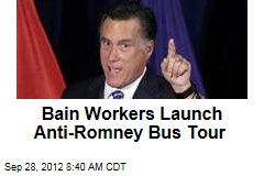 Bain Workers Launch Anti-Romney Bus Tour