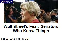 Wall Street&#39;s Fear: Senators Who Know Things