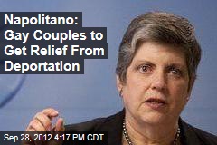 Napolitano: LGBT Couples Get Relief From Deportation