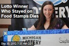 Lotto Winner Who Stayed on Food Stamps Dies