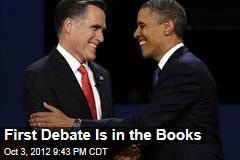 Debate Time: Romney, Obama Square Off