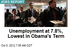Unemployment Drops to 7.8%, 114K Jobs Added
