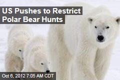 US Pushes to Restrict Polar Bear Hunts