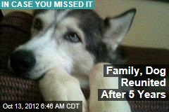 Family, Dog Reunited After 5 Years