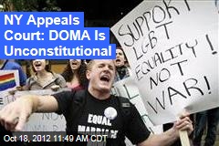 NY Appeals Court: DOMA Is Unconstitutional
