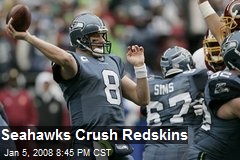 Seahawks Crush Redskins