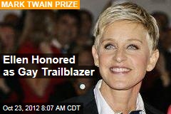 Ellen Honored as Trailblazer With Mark Twain Prize