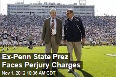 Ex-Penn State Prez Faces Sandusky Charges