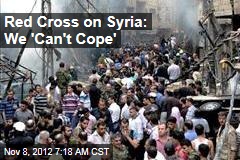 Red Cross on Syria: We &#39;Can&#39;t Cope&#39;