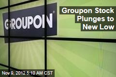 Groupon Stock Plunges to New Low