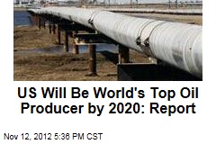 US Will Be World&#39;s Top Oil Producer by 2020: Report