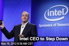 Intel CEO to Step Down