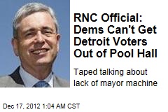 RNC Official Taped Mocking Detroit Voters
