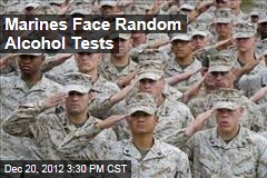 Marines Face Random Alcohol Tests