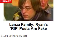Ryan Lanza Posts Tribute: RIP, Mom and Adam