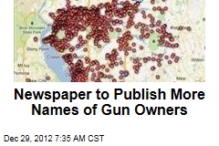 Newspaper to Publish More Names of Gun Owners