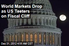 World Markets Drop as Fiscal Cliff Nears